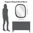 thumbnail image 4 of Americanflat 22" x 28" Black Modern Wall Mirror, 4 of 8