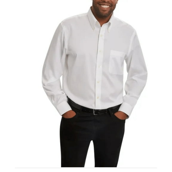 Kirkland Signature Men's Traditional Fit Dress Shirt SZ XL NEW # G572