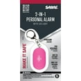 thumbnail image 5 of SABRE 2-in-1 Personal Alarm with LED Light and Snap Hook, 130dB, Supports NBCF, Pink, 5 of 7