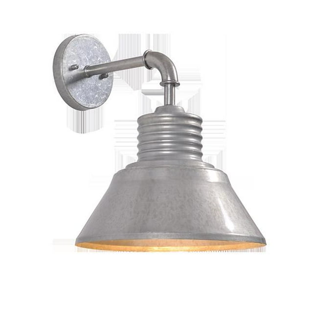Kenroy Home 94102GAL Sully Medium Outdoor Wall Lantern, Galvanized