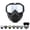 Silver, variant on Detachable Full Face Goggle Mask,Anti-Fog,Windproof, Impact Resistant Face Shield for Welding, Riding, ATV, Dirt Bike & Outdoor Sports