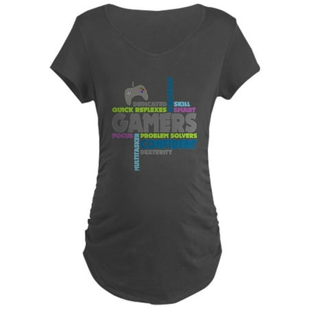 

CafePress - Gamers Maternity T Shirt - Maternity Dark T-Shirt