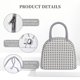 thumbnail image 4 of Fotbe Airplane Bolsa de Almuerzo con Estampado, Lonchera Aislada, Contenedor de Comida Reutilizable Tipo Cooler a Prueba de Fugas, 4 of 6
