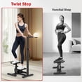 thumbnail image 5 of Steppers for Exercise,Twist Stepper Machine with Handlebar, Mini Stepper with 300LBS Loading Capacity,Full Body Cardio Equipment,360° Rotatable Fitness Stepper with LCD Monitor, 5 of 8