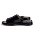 thumbnail image 3 of Men's 82623 Leather Lined Sling Back Open Toe Slides Sandals, 3 of 4