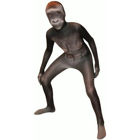 Morphsuits Silverback Gorilla Kids Animal Planet Costume - size Medium 3'6-3'11 (105cm-119cm)