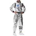 thumbnail image 2 of Button up Jumpsuits for Men Men Sexy Rompers And Jumpsuits off The Shoulder Jumpsuits for Men Elegant Jumpsuit Men Formal Jumpsuits for Men under 5 Fall Jumpsuit for Men Wedding Guest Wrap Harem, 2 of 5