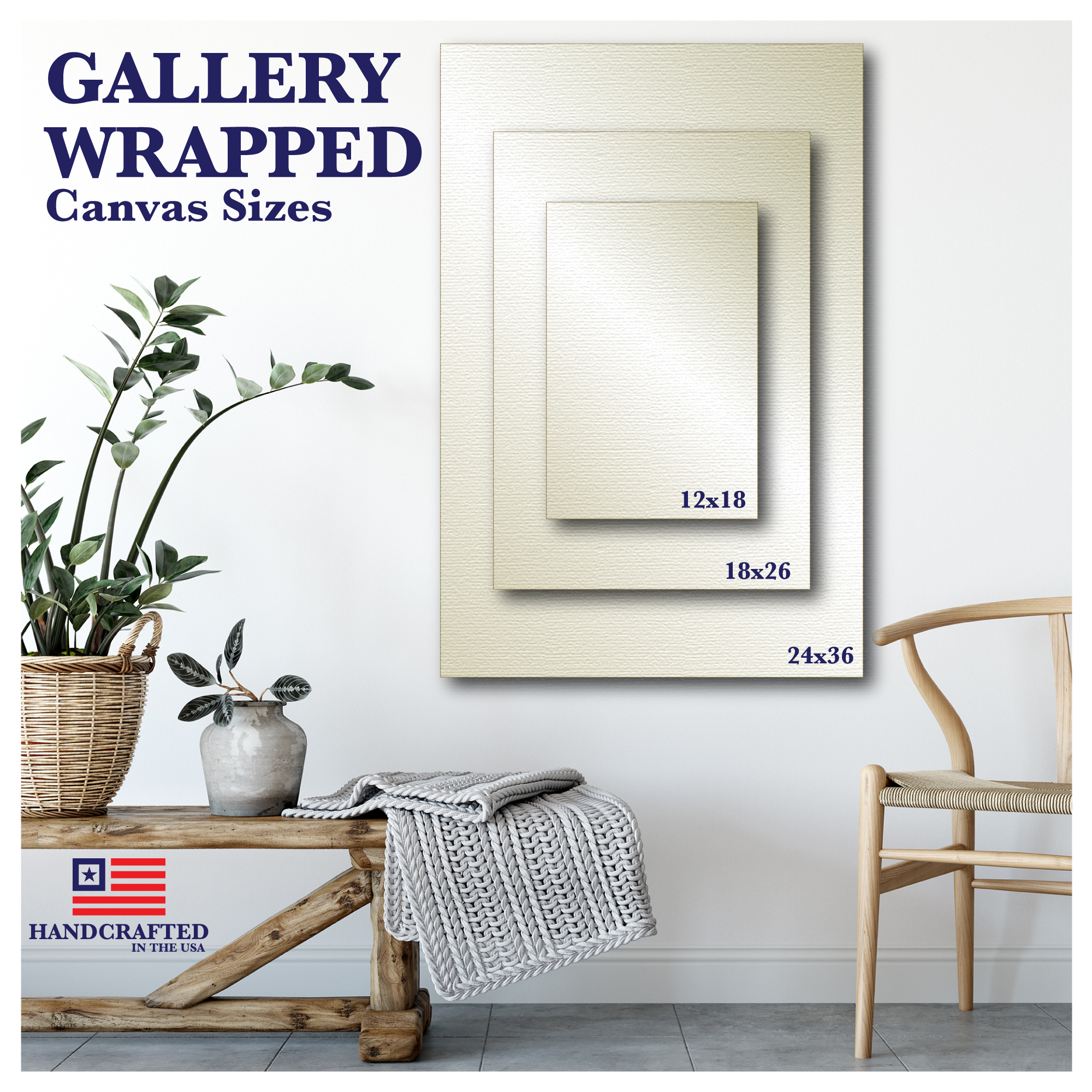Fields fo Bloom Mint & Pink II Gallery-Wrapped Canvas Wall Art, 24x36