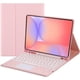 thumbnail image 1 of Funda con teclado táctil para Samsung Galaxy Tab S10 Lite/S10 FE/S9 FE 10.9 pulgadas/Tab S9 11 pulgadas, con soporte para lápices, teclado Bluetooth táctil desmontable magnéticamente, 1 of 7