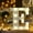 E, variant on Hiroekza Clearance! Led Lights,Alphabet LED Letter Lights Light Up White Plastic Letters Standing Hanging A-M & Clearance