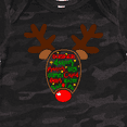 thumbnail image 4 of Inktastic Christmas Reindeer Face with Names and Red Nose Boys or Girls Baby Bodysuit, 4 of 5