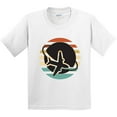 thumbnail image 3 of Inktastic Airplane Trip Vintage Travel Youth T-Shirt, 3 of 5