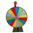 thumbnail image 6 of Casino Prize Wheels 15 Slots Erasable Whiteboard Surface Roulette Wheels Tabletop Fortune Wheel for Promotional Activities Parties Tradeshow 50cm, 6 of 9