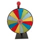 thumbnail image 5 of Juego de ruedas de la fortuna de mesa de alta resistencia con 15 ranuras de fácil montaje y premios de casino 30 centimetros, 5 of 9