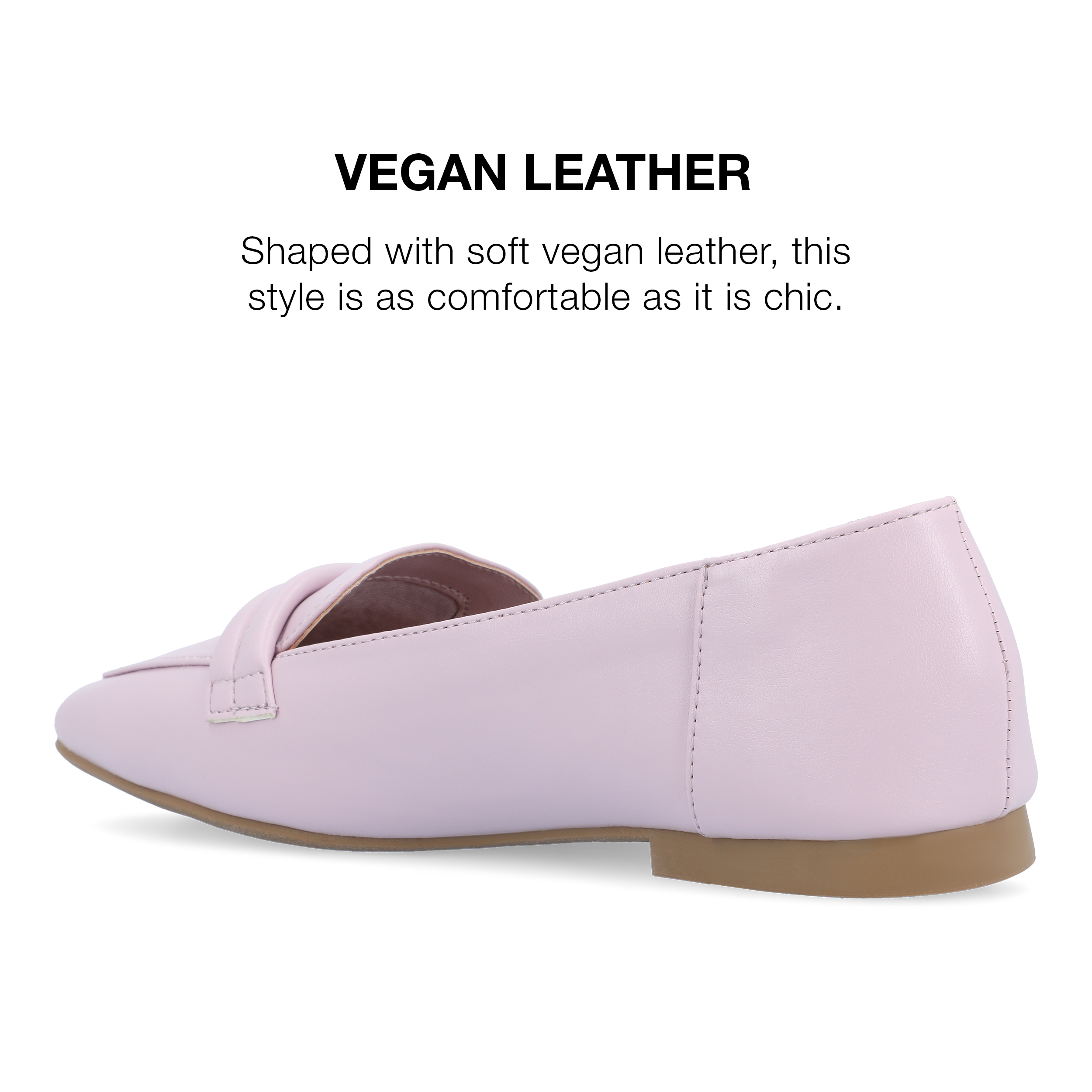 Journee Collection Womens Vidoree Tru Comfort Foam Loafer Slip On Square Toe Flats