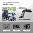 thumbnail image 4 of Mighty Mount Auto Scan Fast Wireless Car Charger Mount with Multi-Angle Adjustable Suction Cup, 4 of 8