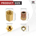 thumbnail image 3 of 24 PCS 3/16" Brake Line Fittings Kit - 24 Threads Assortment for 3/16" Tube -..., 3 of 5