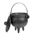 thumbnail image 3 of Mini Metal Cauldron,Black Buckets with Handle for Kids Halloween Candy . 'S Holder & Favors B, 3 of 8