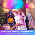 thumbnail image 3 of Gliztech LED Cloud Light for Bedroom, Floating Cloud Light for Room with Remote and App Control, RGB Cool Cloud Lamp for Kids Room Décor, Ceiling, Class Room, 3 of 7