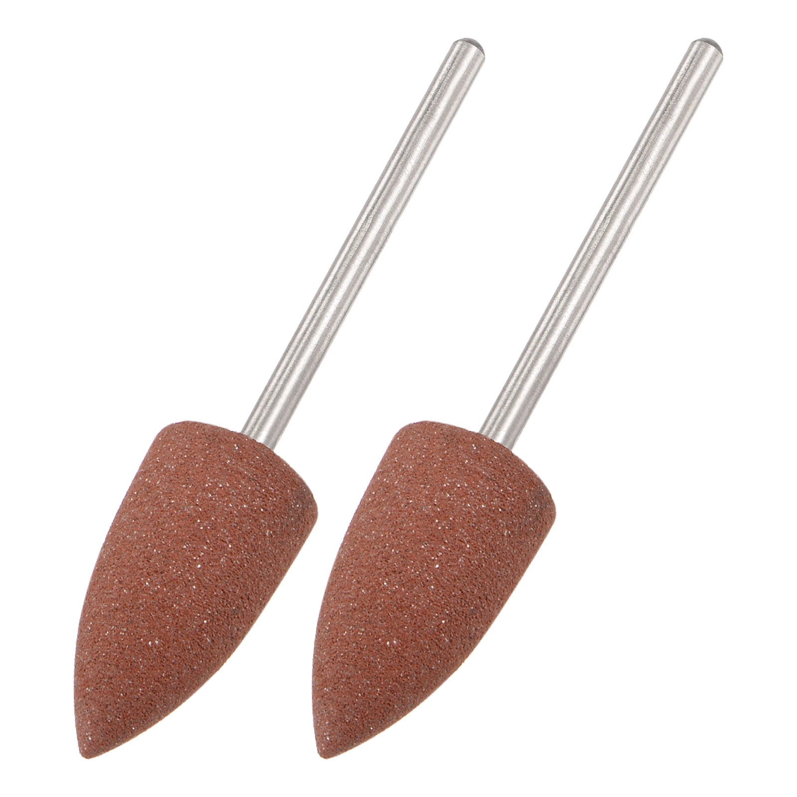 2 Pack Silicone Rubber Grinding Buffing Wheels 80 Grits 10mm Dia