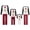Red, variant on Spewahor Christmas Pajamas for Family Long Sleeve Cartoon Elk Print Tops   Buffalo Plaid Pants Set Winter Sleepwear