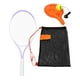 thumbnail image 4 of Juego de raqueta de tenis juvenil con pelota y cuerda, kit ligero de entrenamiento individual de tenis violeta, 4 of 9
