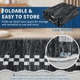 thumbnail image 5 of Modern Geometric Scalloped Area Rug, 2*6ft/4*6ft/5*7ft/6*9ft/8*10ft/9*12ft/10*13ft Washable Rugs for Living Room Stain Resistant Throw Carpet with Non-Slip Backing Non Shedding Floor Cover for Bedroom, 5 of 9