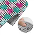 thumbnail image 5 of Yiaed Tropical Leaves Print Bathroom Mat Set 2 Pieces Mat Anti-Skid Pad Ultra Soft and Absorbent Bathroom Bath Mat Contour Bath Rugs for Toilet Base, 5 of 6
