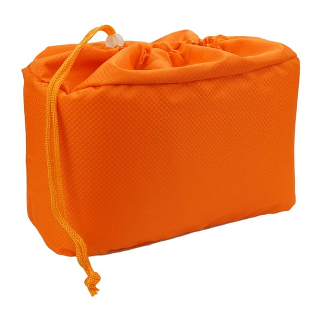 Bolsa para cámara, accesorios para cámaras, bolsa interior, funda protectora portátil para cámara digital, funda para cámara réflex digital naranja