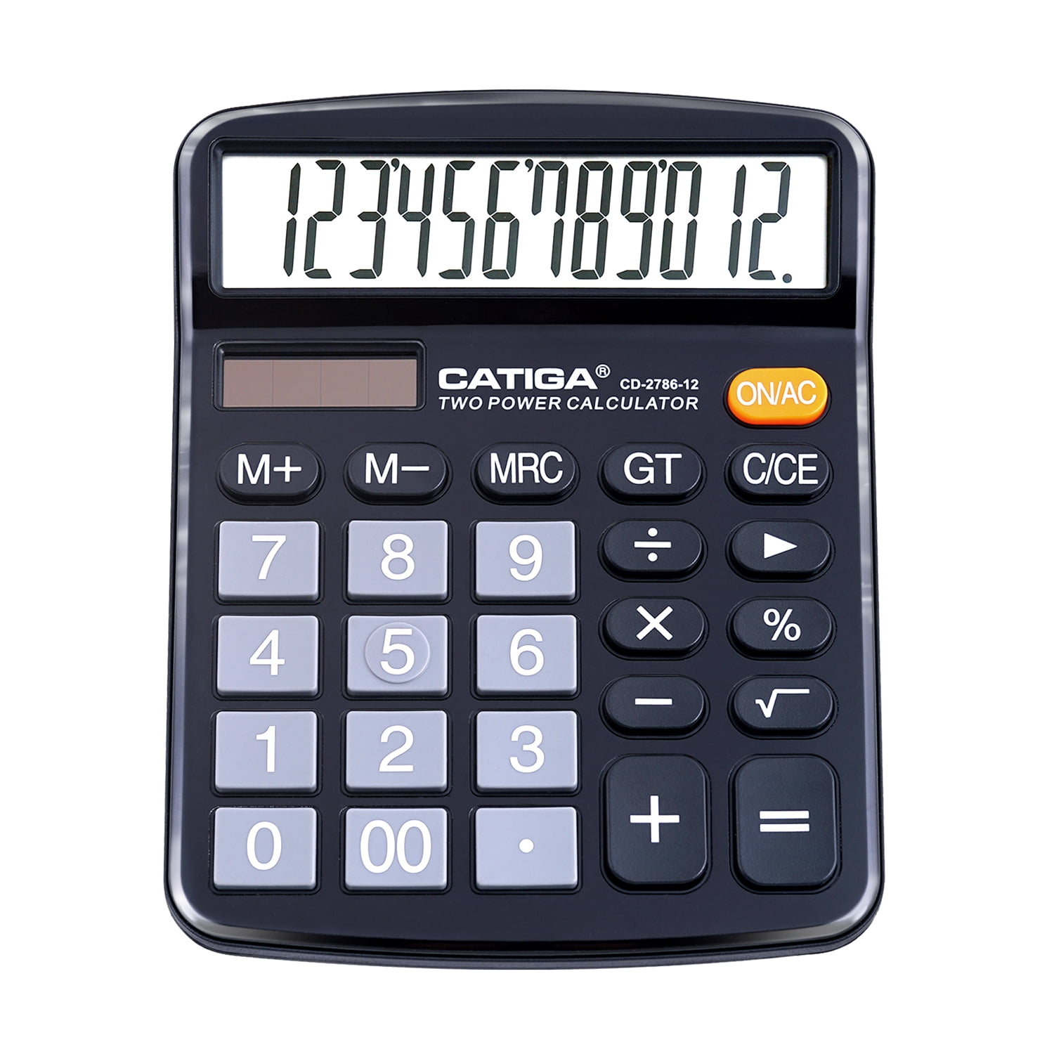 Details about   2 Packs of 12-Digit Standard Desktop Calculator Basic Handheld Calcul 