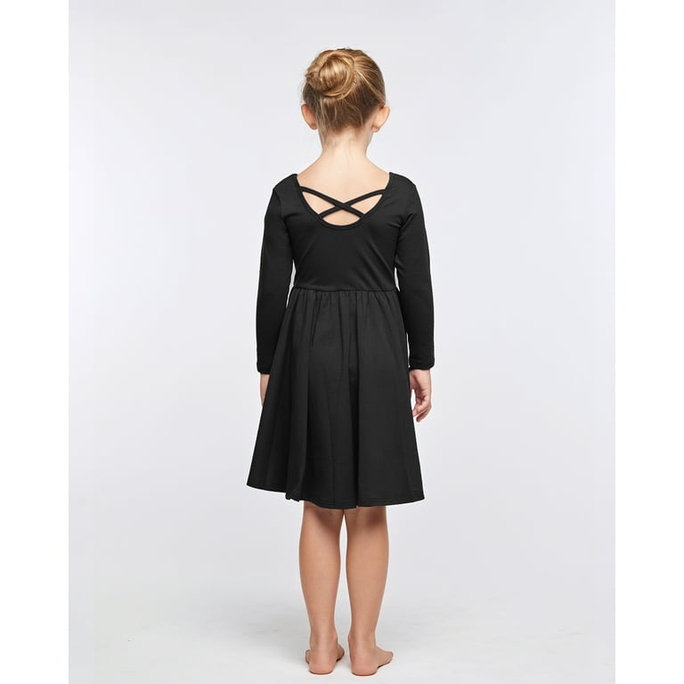 Girls black sundress sale