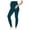 Bleu Foncé, variante sur fartey Leggings de Maternité pour Femmes Froncés sur le Côté sur le Ventre Leggings de Grossesse Ajustés Confortables Collants de Yoga Élastiques Taille Haute Pantalons d'Entraînement