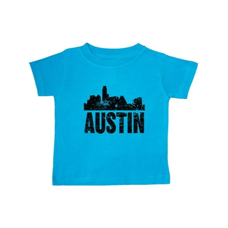 

Inktastic Austin Skyline Grunge Gift Baby Boy or Baby Girl T-Shirt