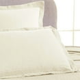 thumbnail image 3 of Superior Fleur De Lis Cotton Decorative Bedspread and Sham Set, Twin, Ivory, 3 of 9