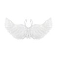 thumbnail image 2 of Alas de ángel Alas de hadas Usable Cómodo Disfraz de ángel decorativo Alas de plumas Cosplay para juego de roles Accesorios de fotos Fiesta temática 65cmx35cm Fernando Alas de angel, 2 of 8