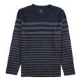 thumbnail image 1 of Alfani Mens Striped Basic T-Shirt, Blue, XX-Large, 1 of 1