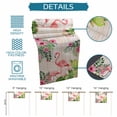 thumbnail image 6 of Pink Flamingos Table Runner 70 Inches, Summer Tropical Flowers Cactus Wooden Bed Runner Dresser Scarves Tabletop for Indoor Outdoor Parties/Ceremony/Banquet, 13" x 70", 6 of 9