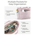 thumbnail image 6 of Puffer Tote Bag for Women, Nurses - Multi-Pocket Lightweight Bag for Work - Quilted Handbag for Travel and Gym, 6 of 6