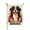 Style 2, variant on Bernese Mountain Dog Welcome Garden Flag 12x18 Inch Double Sided – Patriotic Dog Bandana USA American Flag Outdoor Yard Decoration For Porch & Lawn