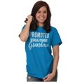 thumbnail image 3 of Promoted Grandma Announcement Cute Women's Graphic T Shirt Tees Brisco Brands X, 3 of 6