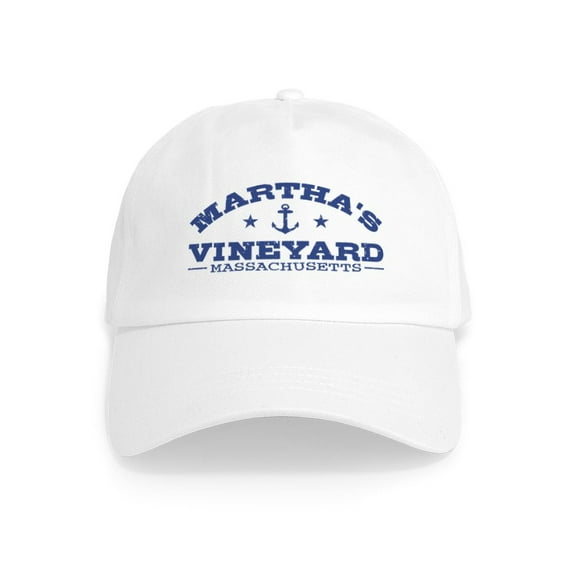 CafePress - Martha's Vineyard Cap - Adjustable 100% Brushed Unisex Casual Cotton Baseball Cap, Beige, 1