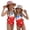 Red(American Flag Stars Striped), variant on 4th of July Girls Swimsuit Size 7-8 One Piece Swimsuit Summer Patriotic American Flag Stars Striped Bikini Sets Swimming Sleeveless Beach Vacation Freedom Cute Girls Bathing Suit Black 1-2 Years