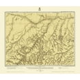 thumbnail image 2 of US Army 13x12 White Modern Wood Framed Museum Art Print Titled - Southeast Colorado Sheet - US Army 1877, 2 of 4