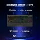 thumbnail image 3 of Teclado Gamer Mecanico BALAM RUSH DOMINATE EXPERT GK979 Swtch Rojo RGB Negro BR-936781, 3 of 5