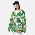 thumbnail image 3 of Kdxio Cactus 3 Print Women Men Sun Protection UPF 50+ Jackets Zip Up Long Sleeve Hoodie Hiking Lightweight with Pockets, 3 of 7