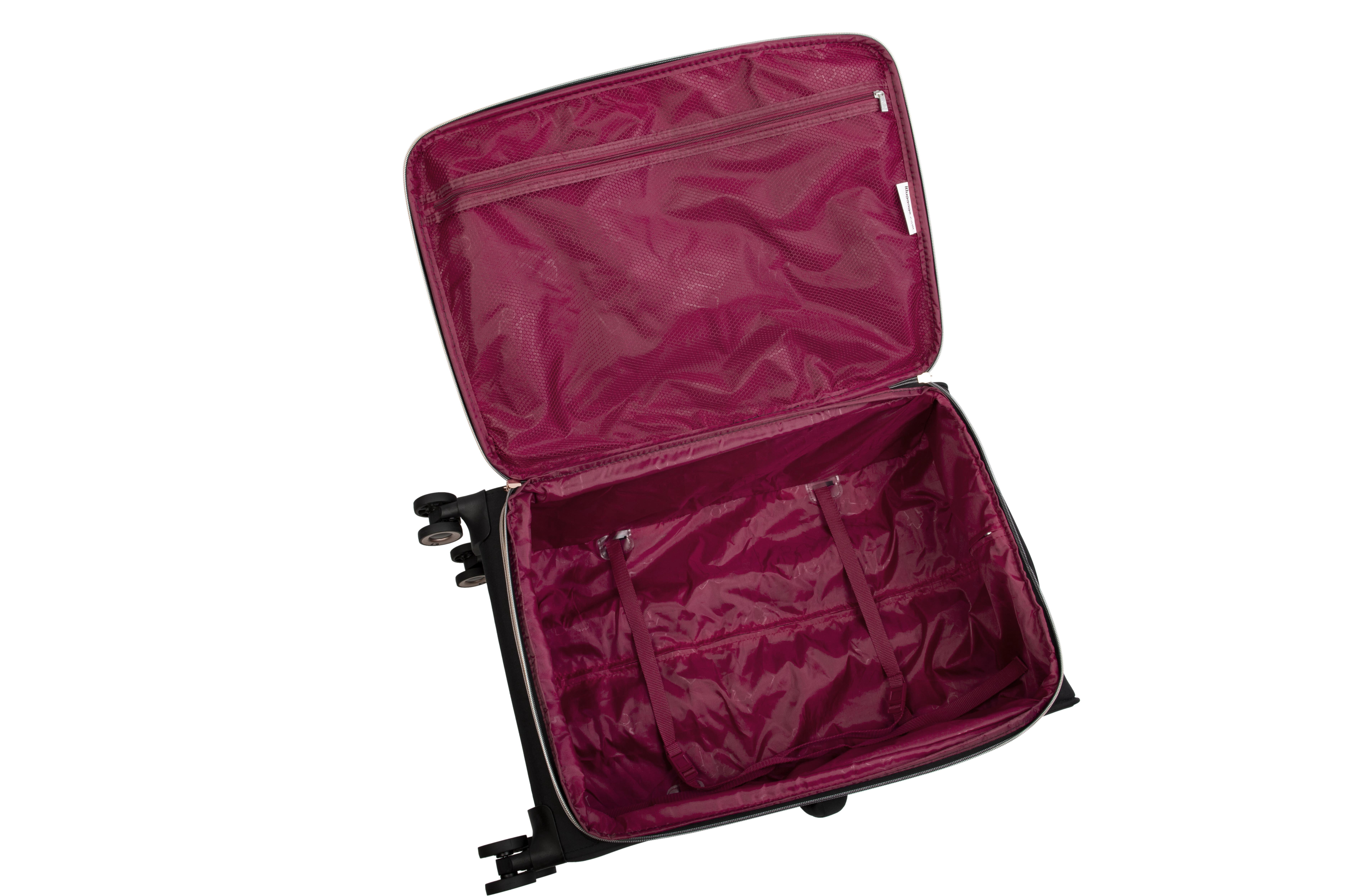 it luggage Enliven 22" Softside Carry-On 8 Wheel Semi Expander Spinner