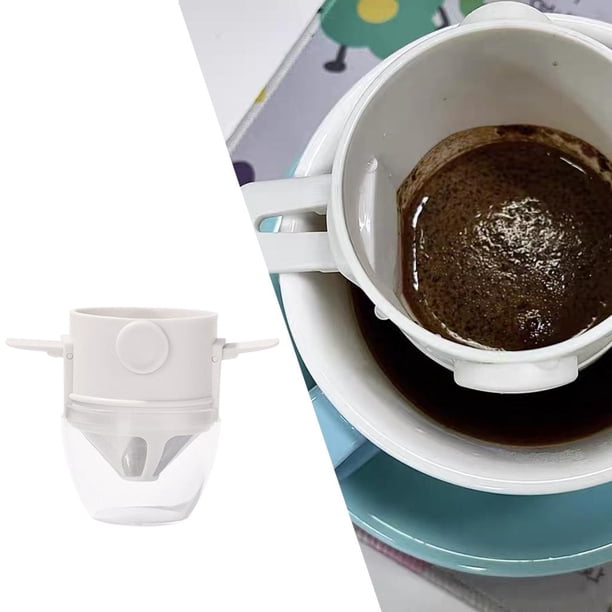 Filtre à café réutilisable et pliable en acier inoxydable | Filtre permanent pour machine à café | Acier inoxydable de qualité supérieure