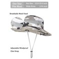 thumbnail image 5 of DLAPL Wide Brim Waterproof Sun Hat for Men Women Packable Fishing Bucket Hat for Hiking Gardening (Camo Khaki), 5 of 5