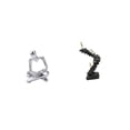 thumbnail image 6 of CarpNettore Creative Abstract Thinker Figurine Sculpture for Living Room and Bookshelf Decoration Resin Handicraft Ladder Statue Desktop Table Decorative Objects, 6 of 8