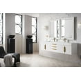 thumbnail image 6 of James Martin Vanities 389-V72d-G-Gw Mercer Island 72" Wall Mounted Double Basin Wood, 6 of 7